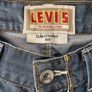 EUC Levi’s- 514 slim straight 32x32